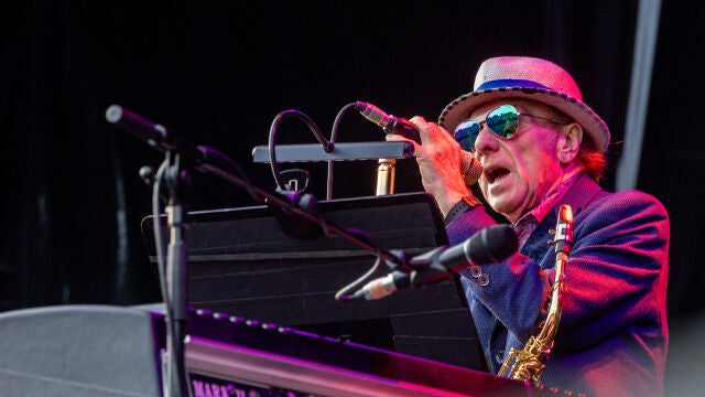 Van Morrison actúa en las Noches del Botánico de Madrid