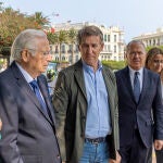 Feijóo clausura un acto del PP en Melilla