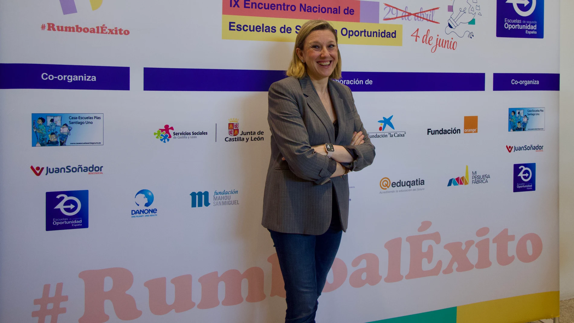 Isabel Blanco en el IX Encuentro Nacional de Escuelas de Segunda Oportunidad