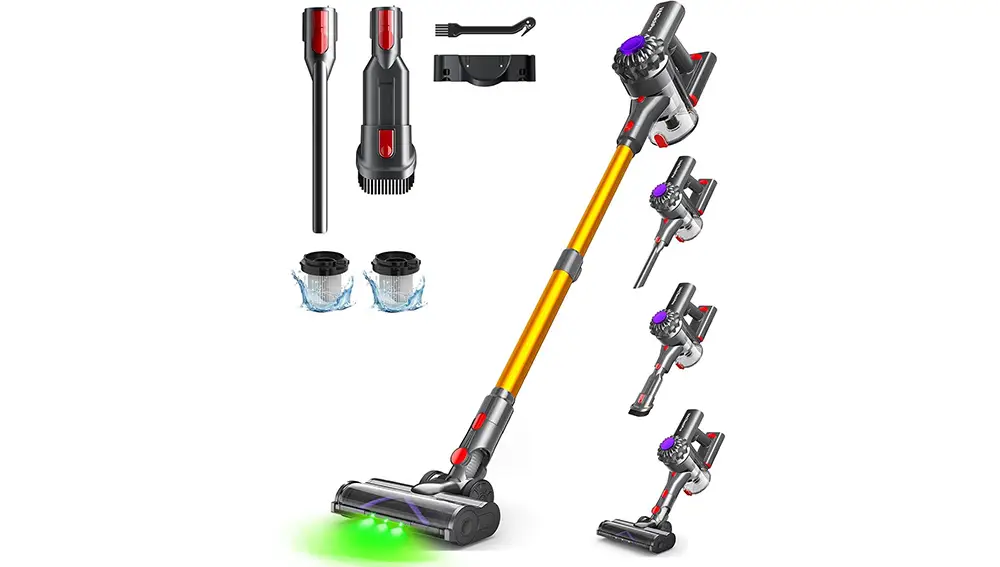 La VACTechPro V15 es una de las aspiradoras verticales más vendidas de Amazon