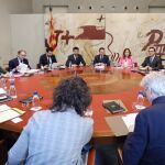 Reunión de un antiguo Consell Executiu de la Generalitat