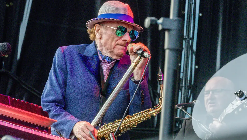 Van Morrison actúa en las Noches del Botánico de Madrid