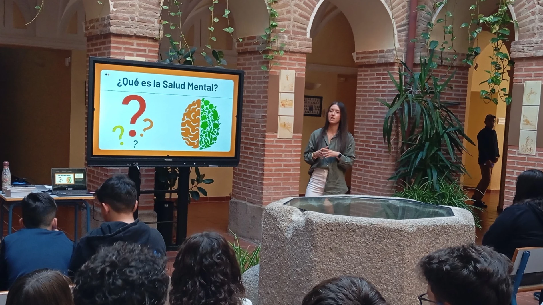 Uno de los talleres del proyecto rural ‘Salud Mental en Positivo’