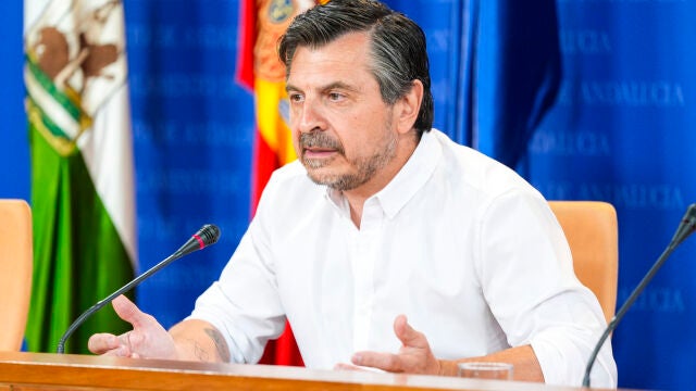 Ronda de ruedas de prensa de portavoces de los grupos parlamentarios en el Parlamento de Andalucía
