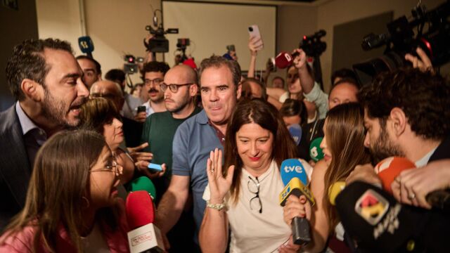 Aldama con Leire Diaz