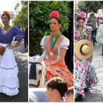 Numerosos rostros conocidos en la salida de Triana hacia El Rocío. Todas las imágenes