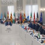 Conferencia.- Barbón cree que Ayuso "sobreactuó" al irse de la reunión mientras el lehendakari hablaba euskera