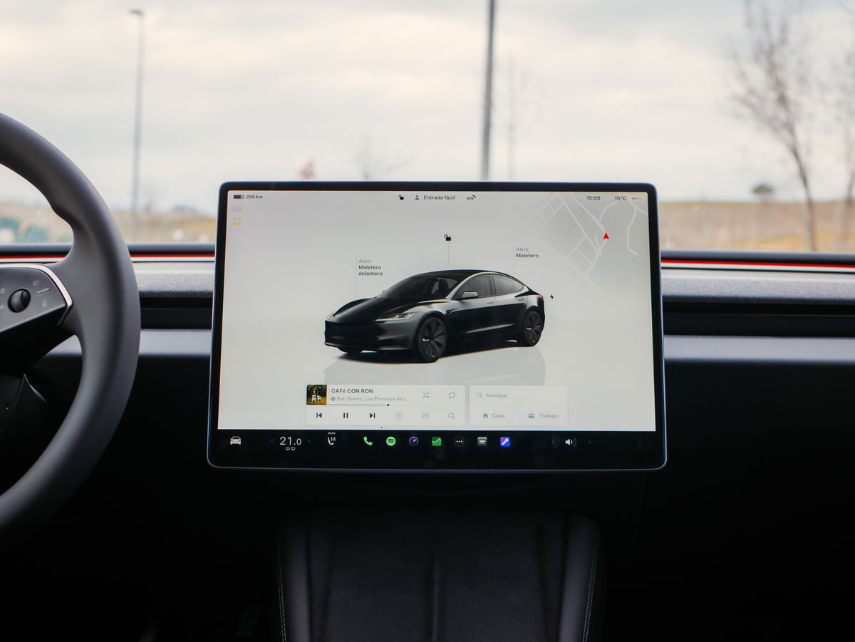 La pantalla central del Model Y es idéntica a la del Model 3