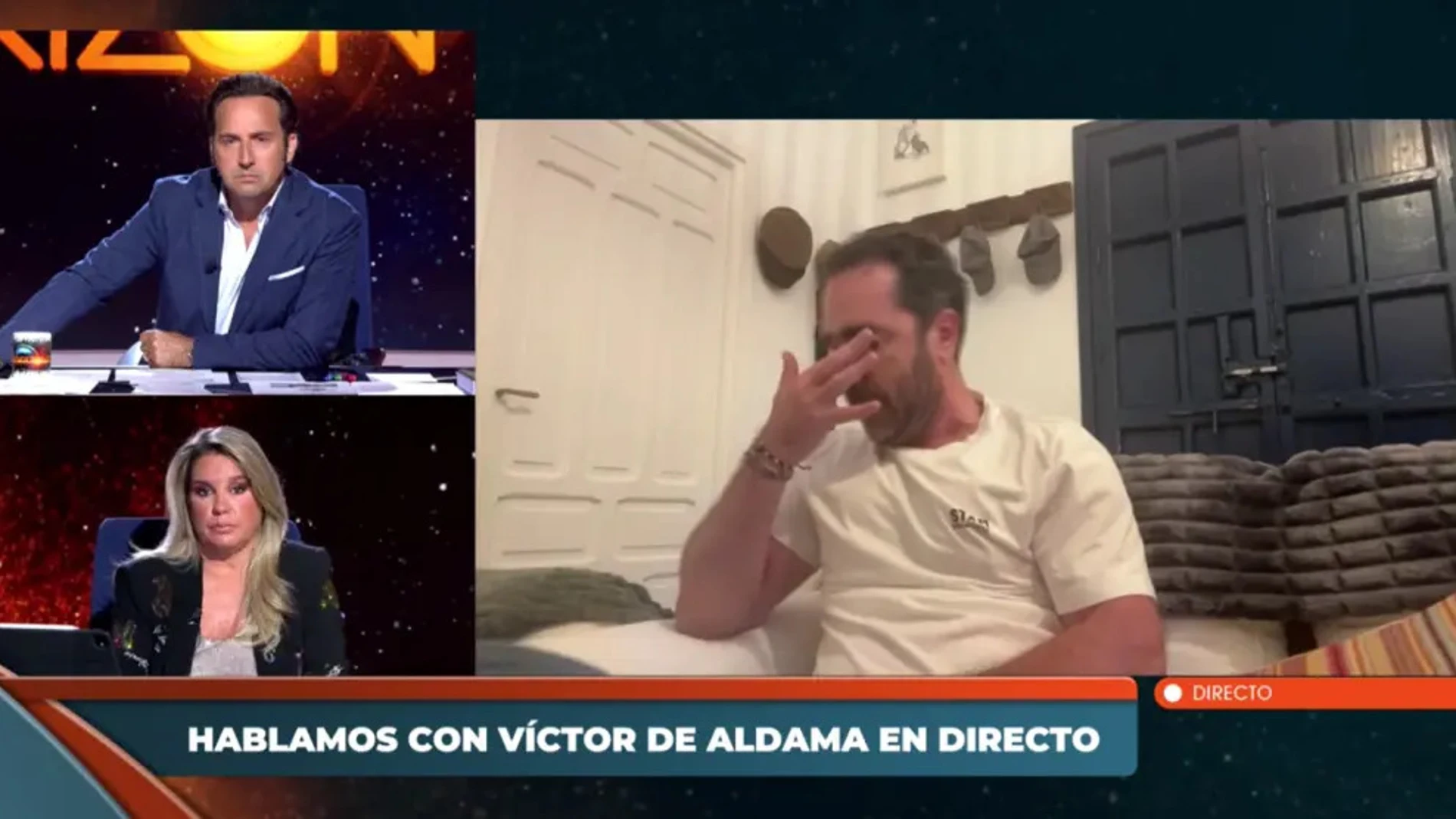 Víctor de Aldama habla en directo con Iker Jiménez y Carmen Porter en 'Horizonte'