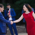 Isabel Díaz Ayuso y Salvador Illa