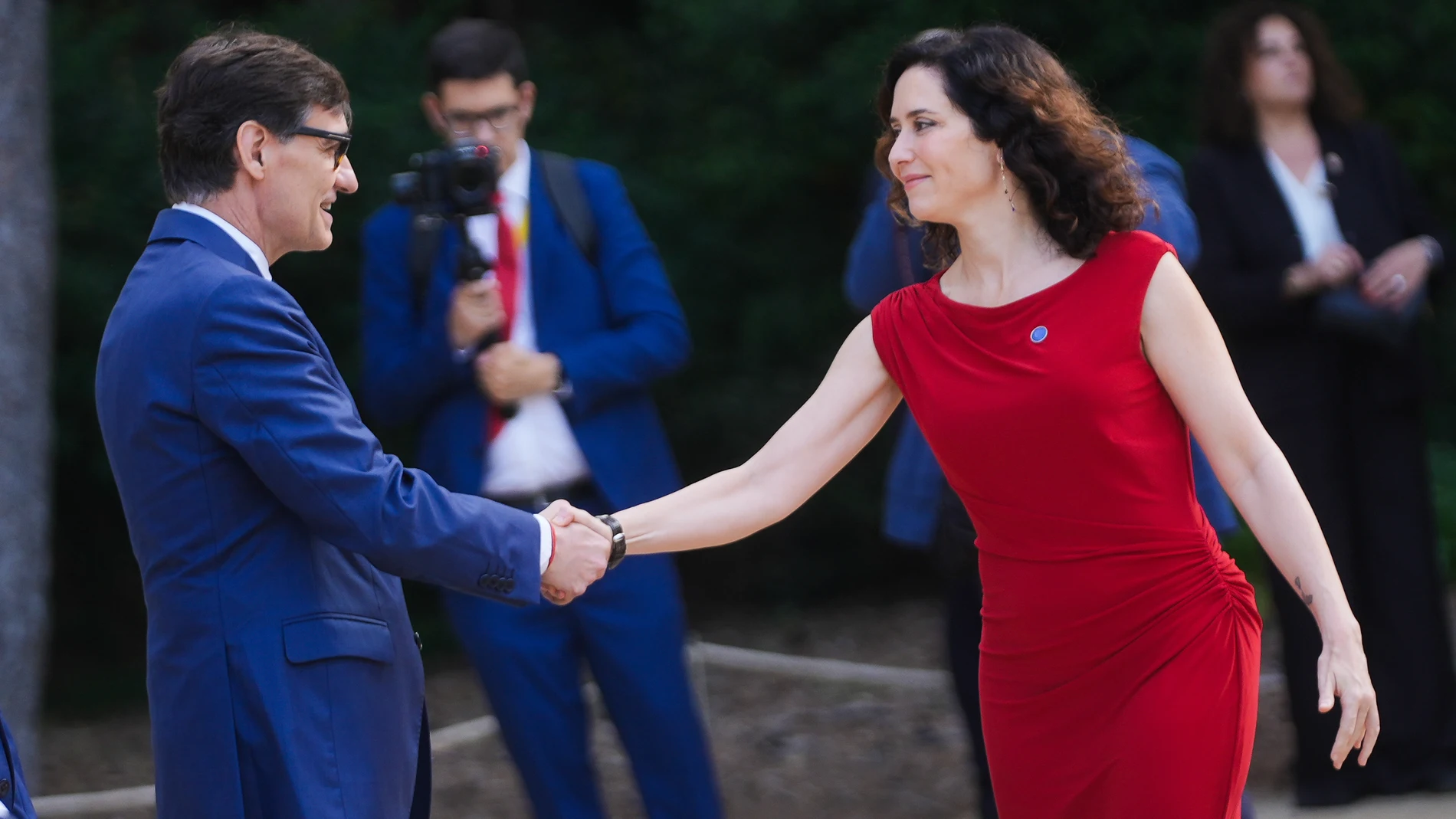 Isabel Díaz Ayuso y Salvador Illa