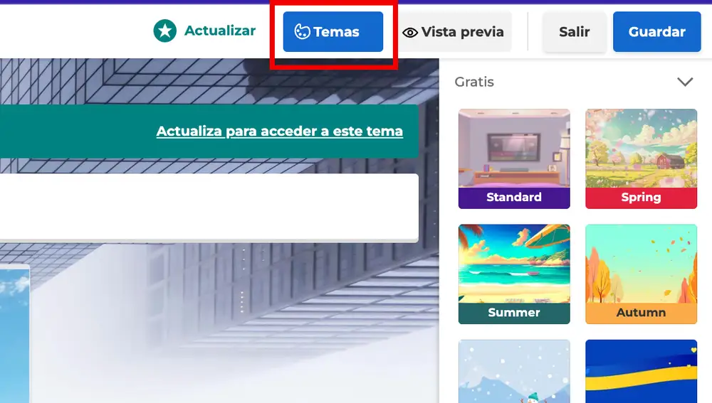 También puedes poner un fondo a tu diapositiva