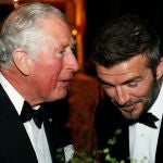 El Rey Carlos III y David Beckham