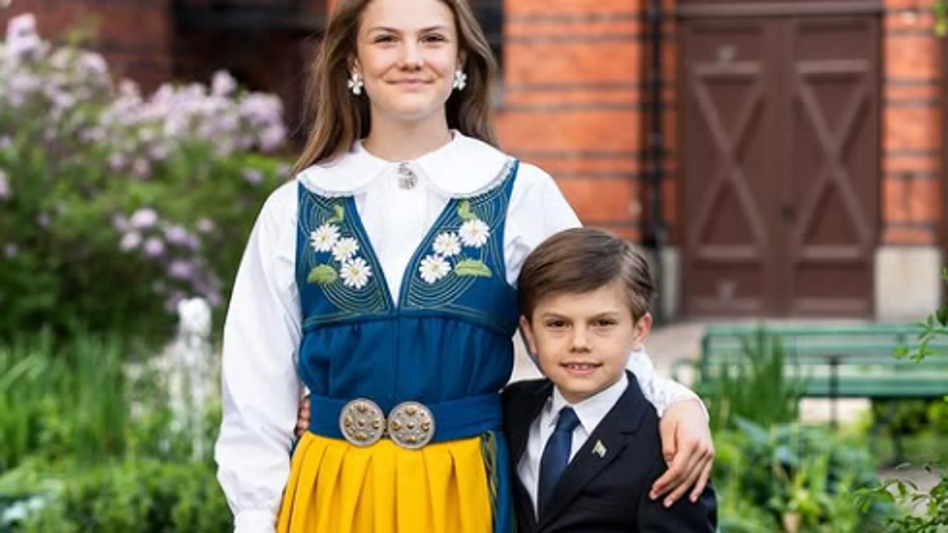 Estelle y Oscar de Suecia