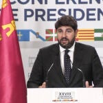 Fernando López Miras en la Conferencia de Presidentes