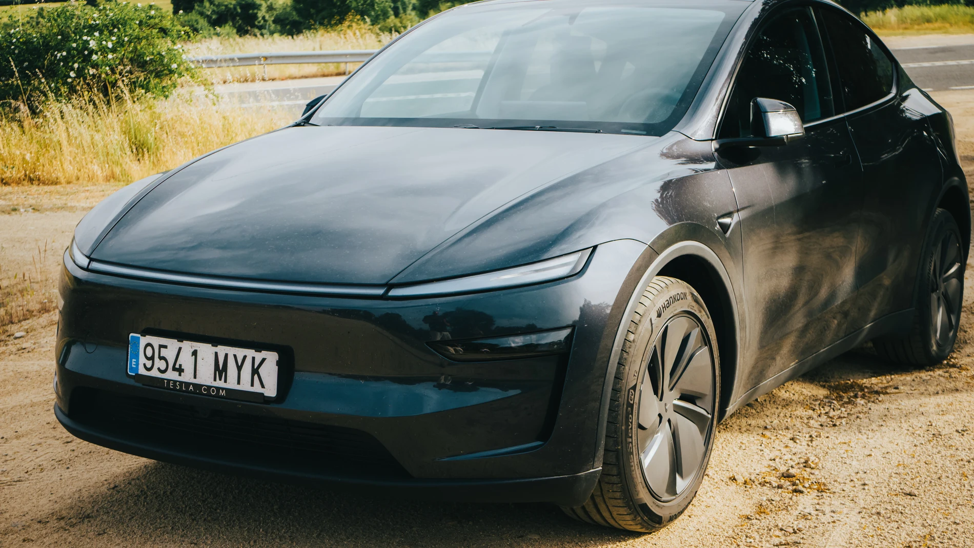 Al volante del Tesla Model Y