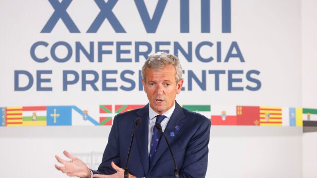 Alfonso Rueda en la Conferencia de Presidentes