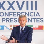 Alfonso Rueda en la Conferencia de Presidentes