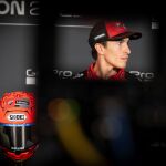 Marc Márquez, en el circuito de Motorland
