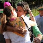 Francisco Rivera y Lourdes Montes, más cariñosos y apasionados que nunca durante el camino al Rocío