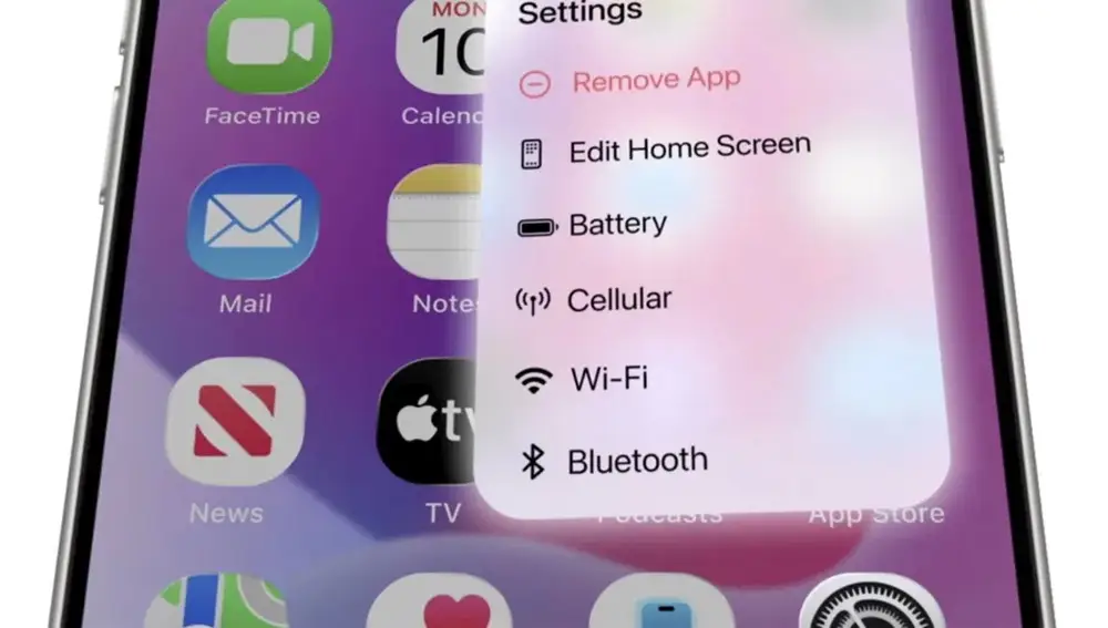 Una de las novedades de iOS 26 será su nuevo diseño
