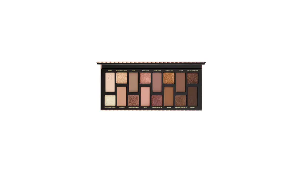 Born this way the natural nudes eye shadow palette.