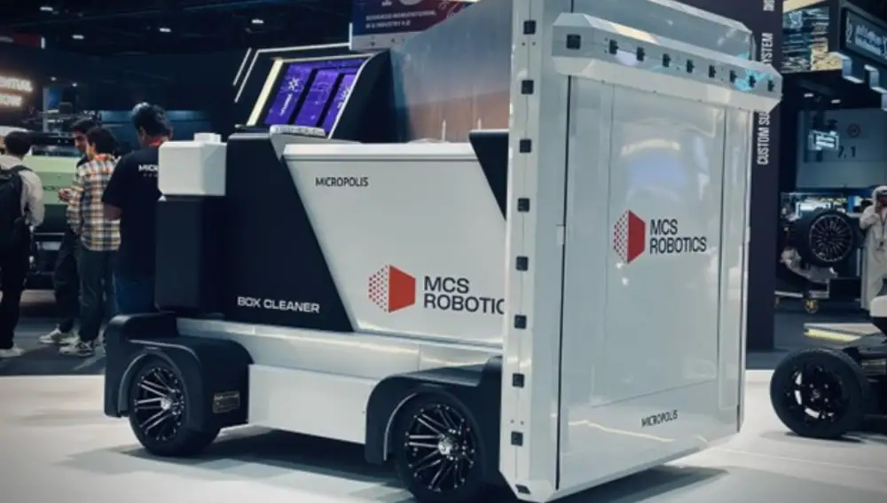 El robot de limpieza especializada