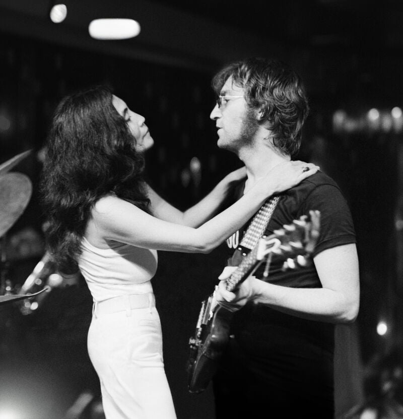 Yoko Ono y John Lennon