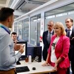  La consejera de Industria, Comercio y Empleo, Leticia García, visita las instalaciones del Centro de Innovación Tecnológica y asiste a la presentación del informe sobre su impacto económico y social