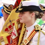 Jura de Bandera de la princesa Leonor de Borbón en Nueva York
