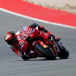 Pecco Bagnaia, este viernes en Motorland