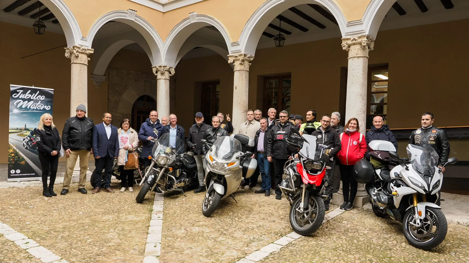 El II Jubileo Motero arranca este sábado en Valladolid con más de 200 inscritos y 30 motoclubes de España y Portugal