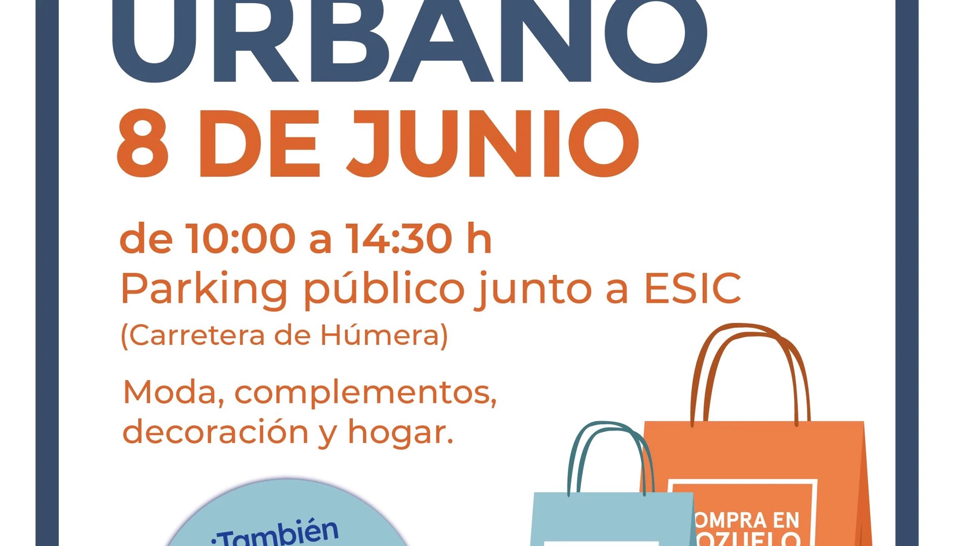 El aparcamiento de la Carretera de Húmera acoge este domingo el Mercado Urbano y La Despensa de Madrid
