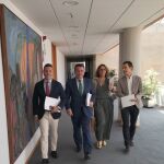 González Gago y Julio López tras la reunión