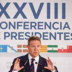 Emiliano García Page en la Conferencia de Presidentes