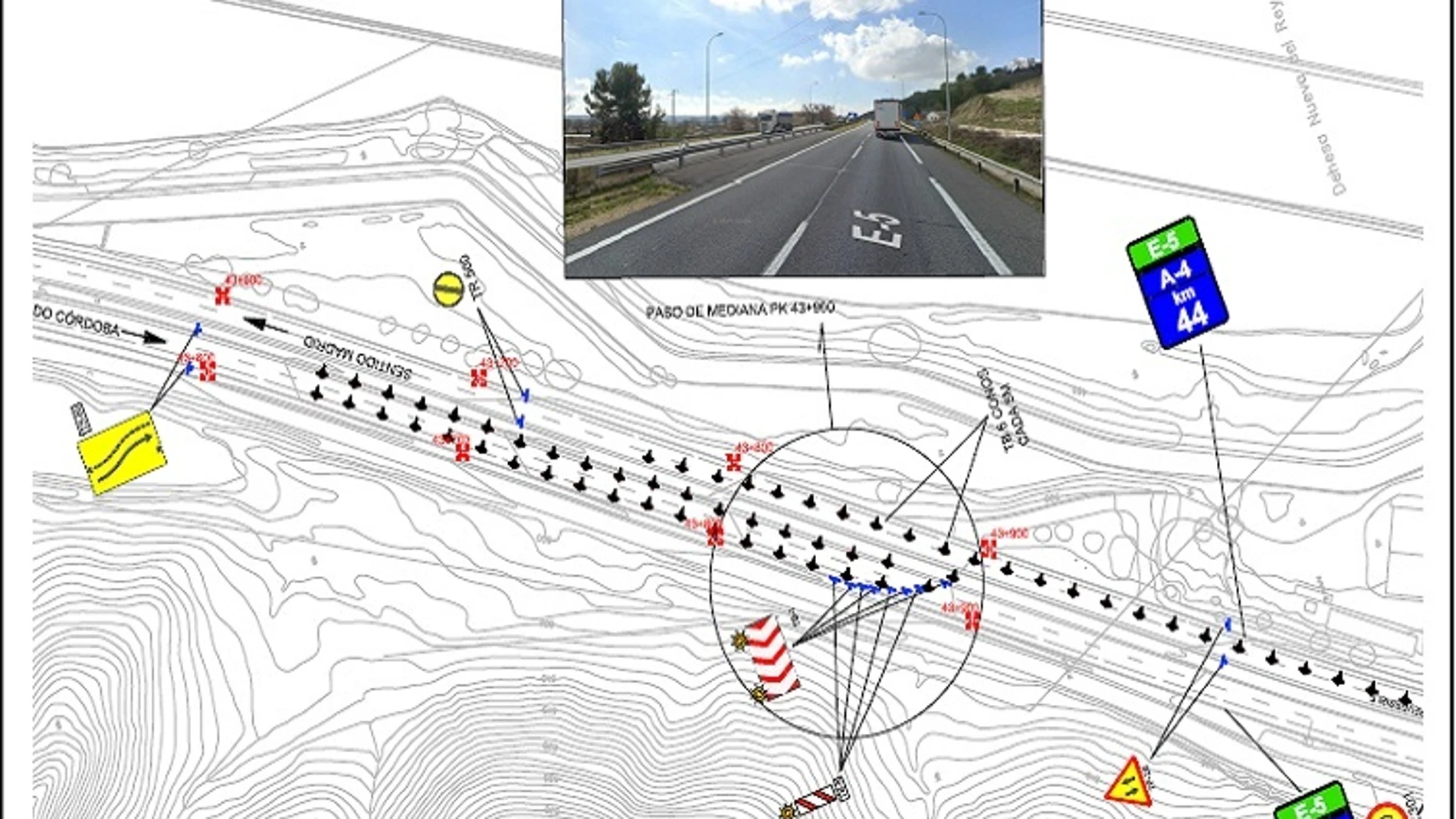 Cortes en la A-4 este fin de semana y el del 21 de junio entre Seseña y Aranjuez por las obras de mejora del firme REMITIDA / HANDOUT por MINISTERIO DE TRANSPORTES Fotografía remitida a medios de comunicación exclusivamente para ilustrar la noticia a la que hace referencia la imagen, y citando la procedencia de la imagen en la firma 06/06/2025