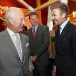 El Rey Carlos III y David Beckham en una imagen reciente