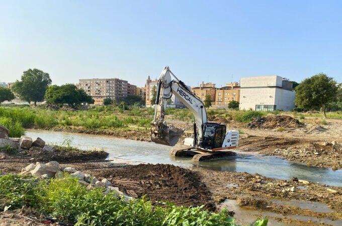 Valencia.- CHJ destaca avances en la retirada de residuos del cauce del Túria y abrirá un canal frente a estancamientos