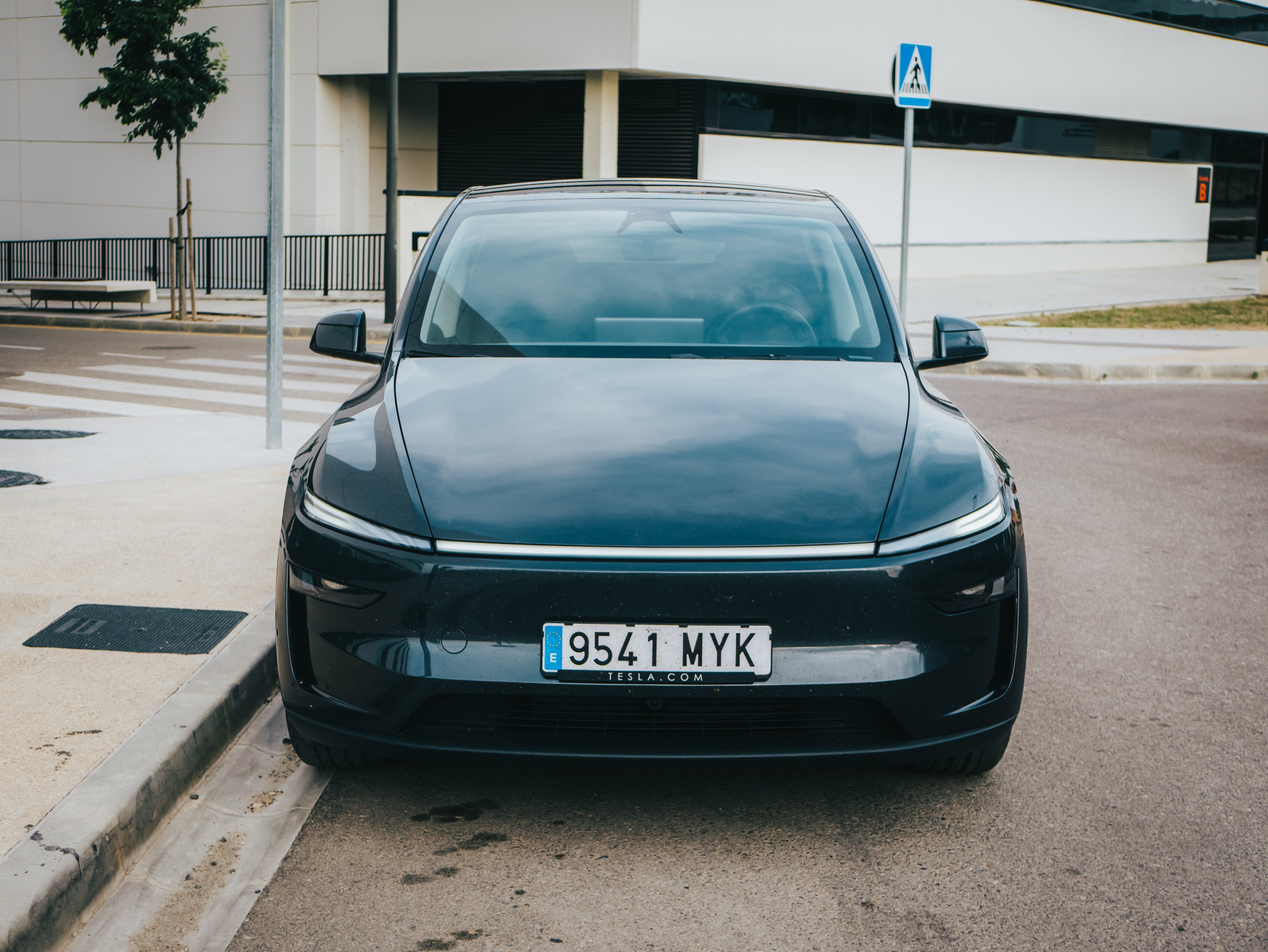 Frontal del Tesla Model Y