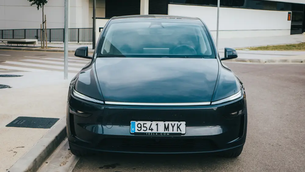 Frontal del Tesla Model Y