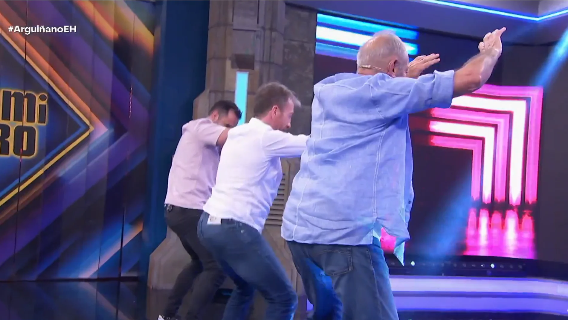 Pablo Motos sorprende en 'El Hormiguero' con el baile más sexy junto a la familia Arguiñano