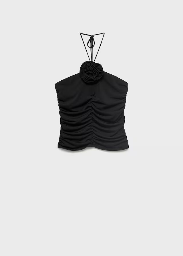 Top halter flor.