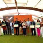 Suárez-Quiñones durante la entrega de los premios Fuentes Claras