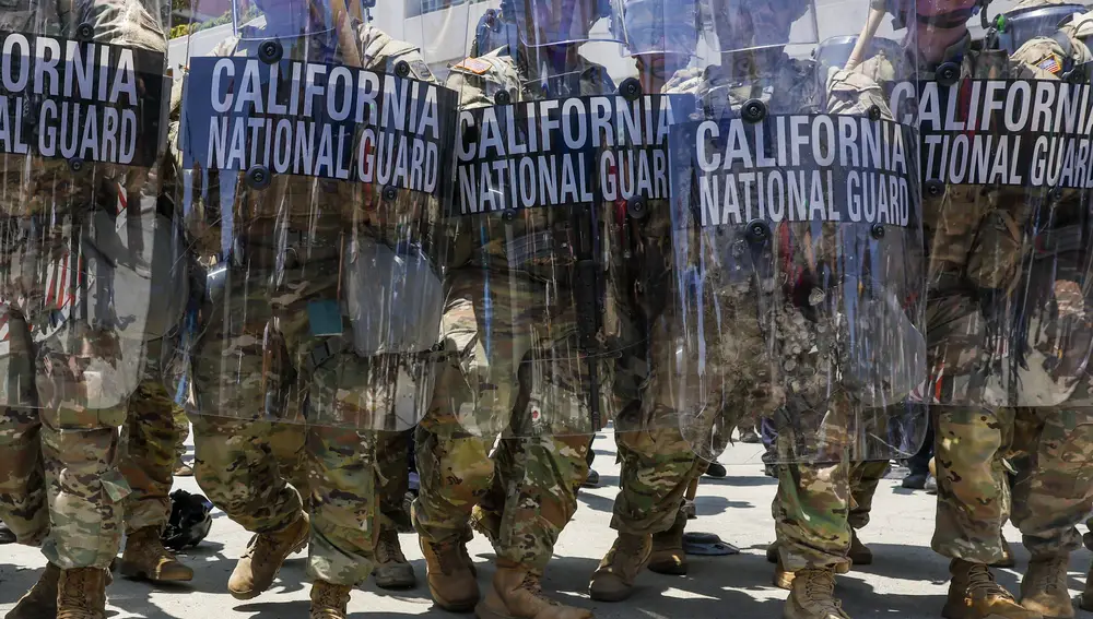 National Guard deployed by President Trump as anti-ICE protests continue in Los Angeles