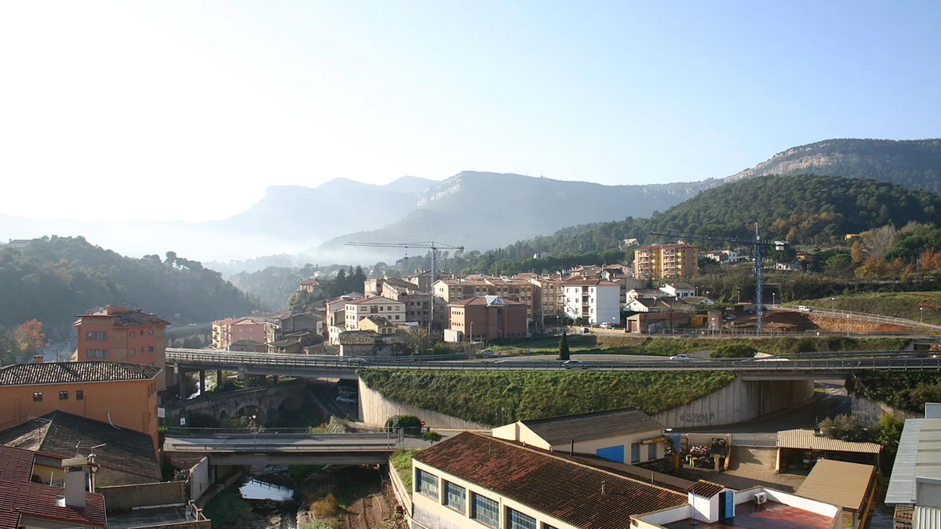 Imagen de un pueblo de Cataluña