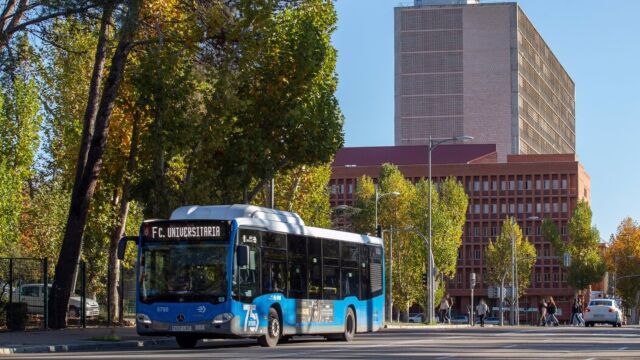 Las seis líneas universitarias de EMT Madrid modificarán su servicio desde este lunes por las vacaciones de verano