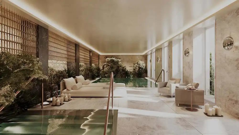 Spa del edificio