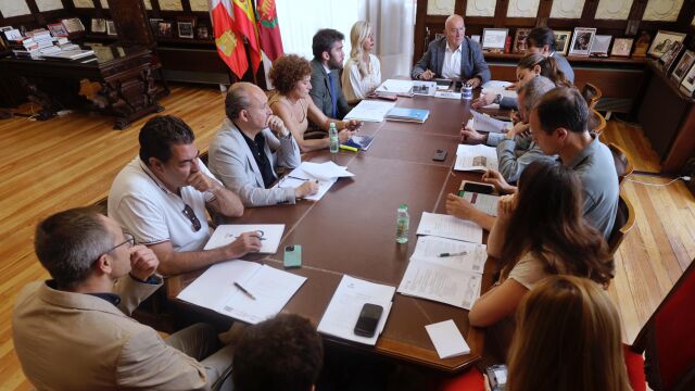 Reunión de la Junta de Gobierno del Ayuntamiento de Valladolid 