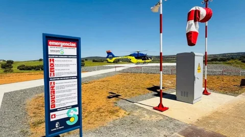 Luz verde a las obras de construcción de la helisuperficie para transporte sanitario de Las Mesas (Cuenca)