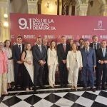 Foto del familia del PP en el acto por el Día de la Región de Murcia